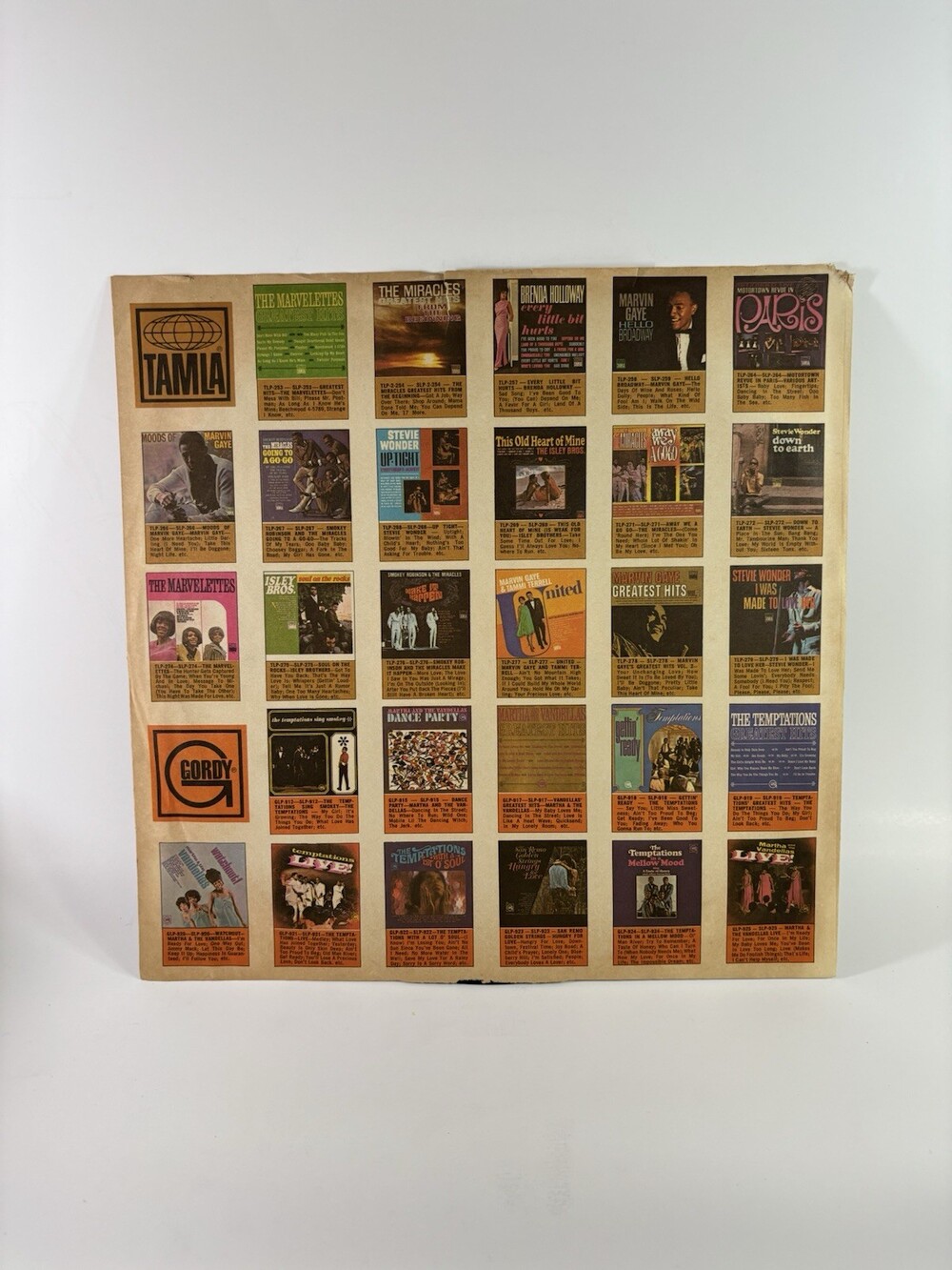 Stevie Wonder - Greatest Hits - 1968 Tamla TS-282 LP Vinyl Record - EX - Picture 3 of 6